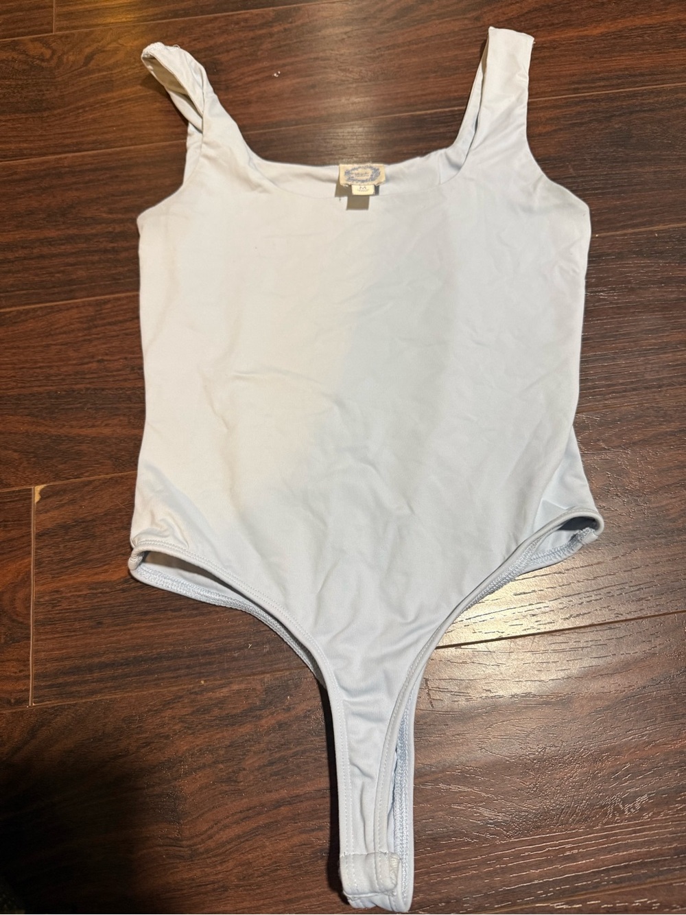 Blue rain light blue body suit size medium